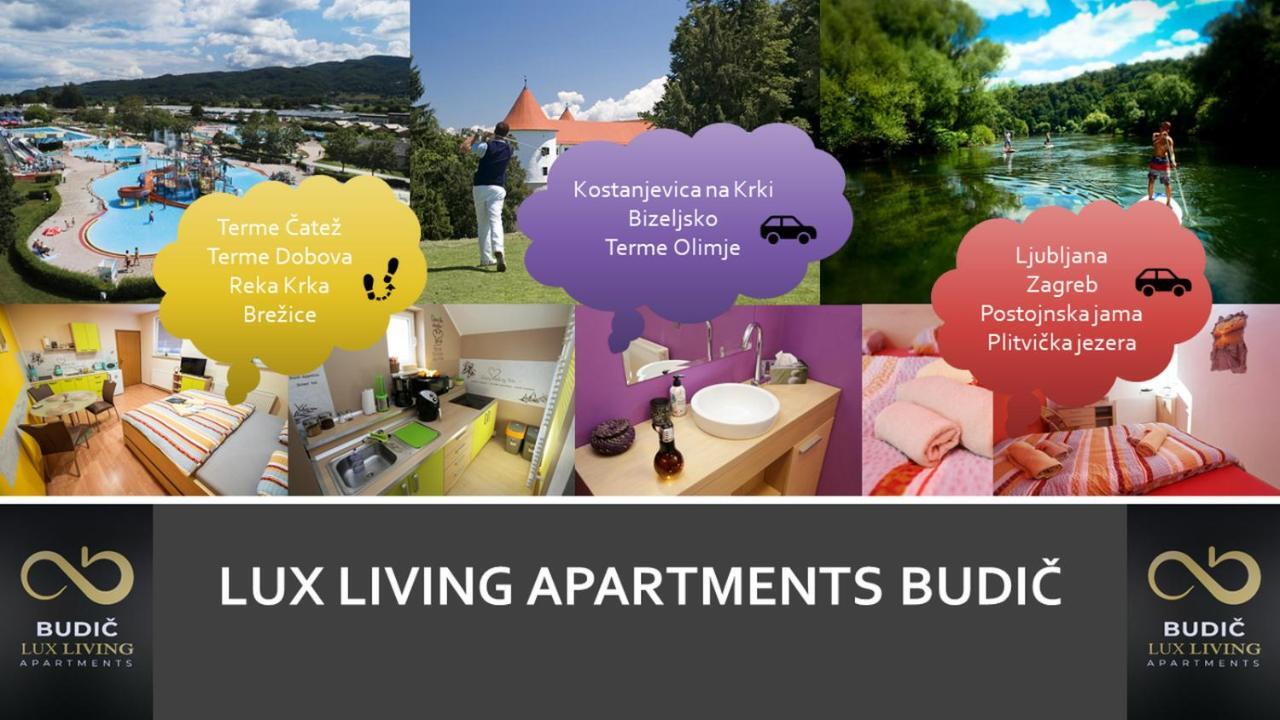 Lux Living Apartments Budic Near Terme Catez Brežice Eksteriør bilde