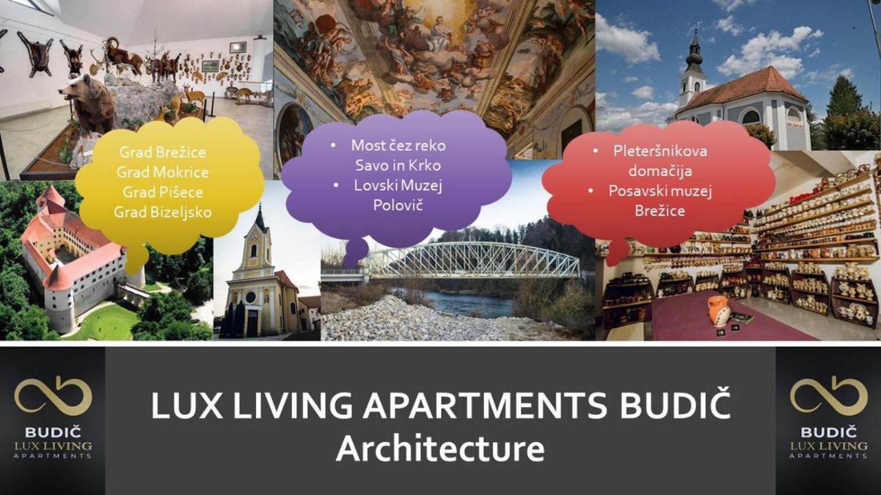 Lux Living Apartments Budic Near Terme Catez Brežice Eksteriør bilde